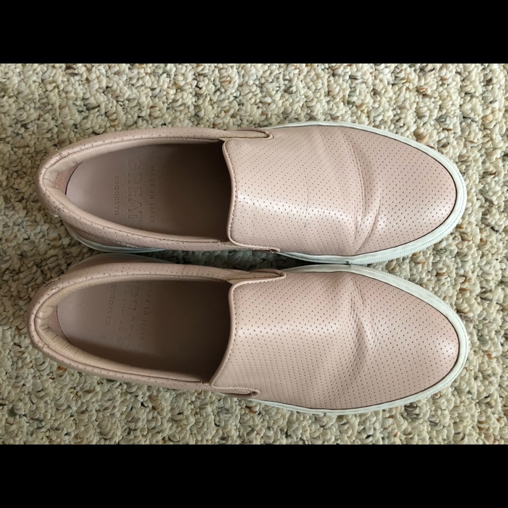 Greats slip-in pink sneaker